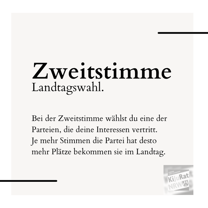 Zweitstimme (vergrößerte Bildansicht wird geöffnet)