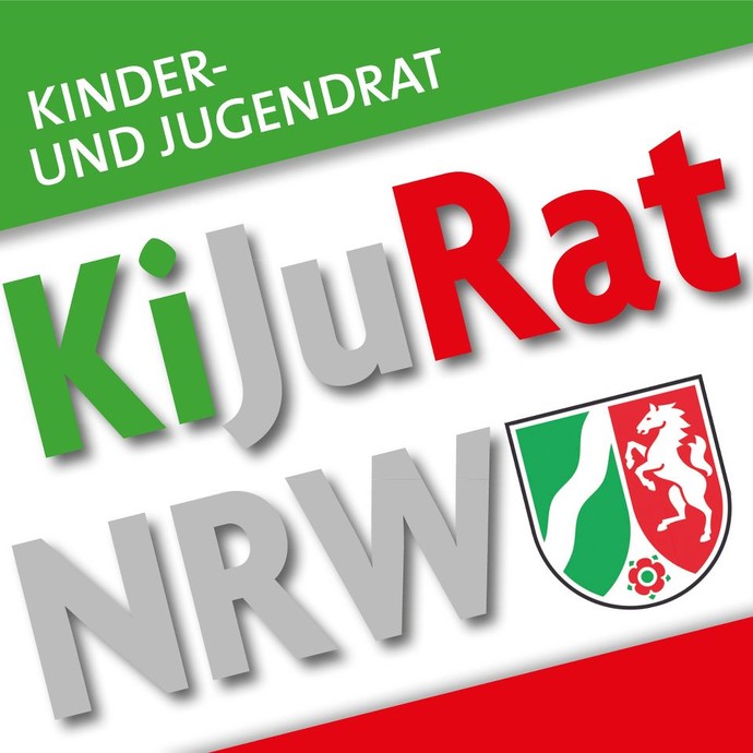 Dies ist das Logo des Kinder- und Jugendrat NRW.